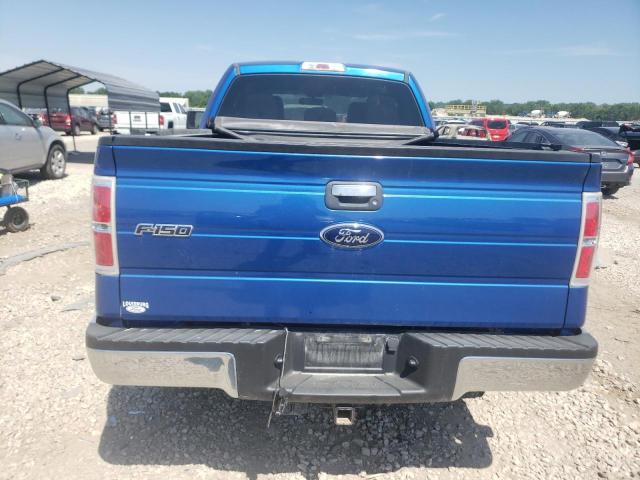 1FTFX1ET4CKE20982 - 2012 FORD F150 SUPER CAB BLUE photo 6