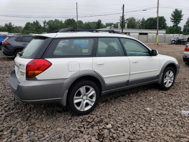 4S4BP68C854321429 - 2005 SUBARU LEGACY OUTBACK 2.5 XT WHITE photo 3