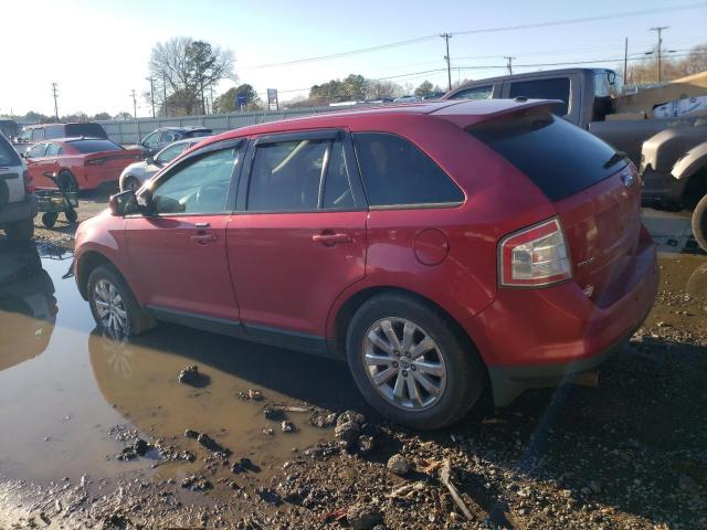 2FMDK3JC0ABA03921 - 2010 FORD EDGE SEL RED photo 2