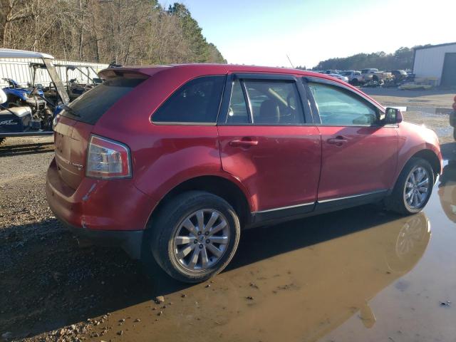 2FMDK3JC0ABA03921 - 2010 FORD EDGE SEL RED photo 3