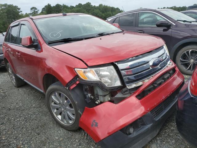 2FMDK3JC0ABA03921 - 2010 FORD EDGE SEL RED photo 4