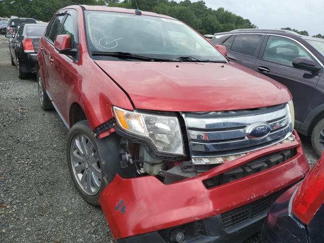 2FMDK3JC0ABA03921 - 2010 FORD EDGE SEL RED photo 5