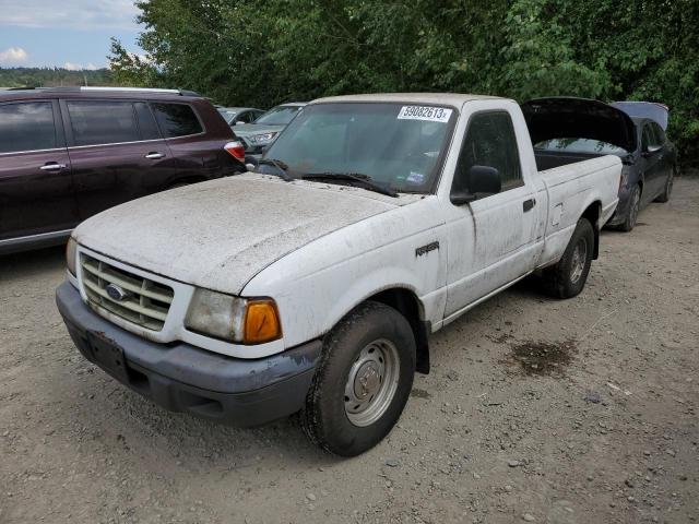 1FTYR10D12PB14648 - 2002 FORD RANGER WHITE photo 1