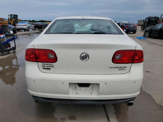 1G4HJ5EM9BU120282 - 2011 BUICK LUCERNE CXL WHITE photo 6