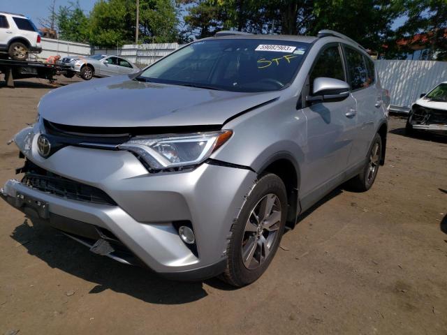 2T3RFREV6JW724299 - 2018 TOYOTA RAV4 ADVENTURE SILVER photo 1