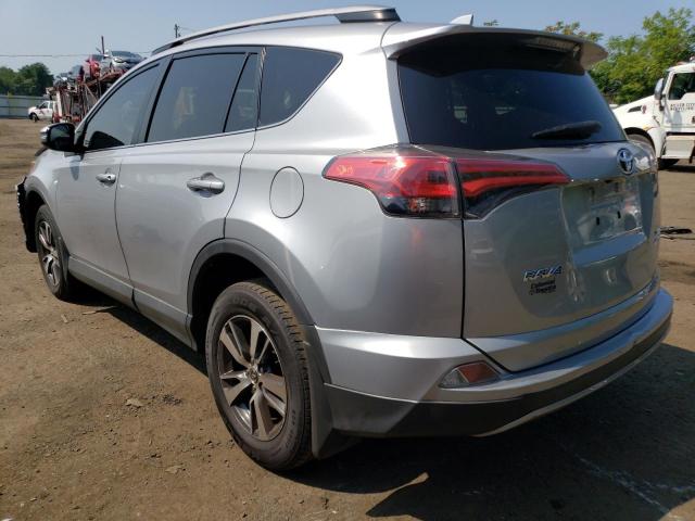 2T3RFREV6JW724299 - 2018 TOYOTA RAV4 ADVENTURE SILVER photo 2