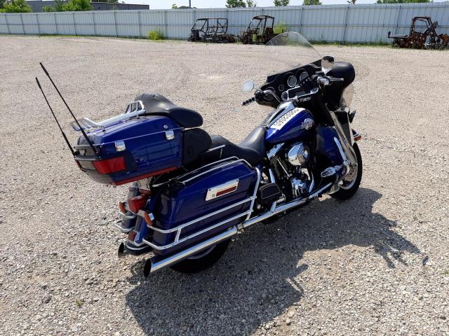 1HD1FCW1X6Y662889 - 2006 HARLEY-DAVIDSON FLHTCUI BLUE photo 4