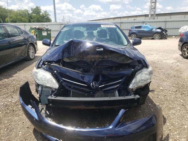 2T1BU4EE4DC979011 - 2013 TOYOTA COROLLA BASE BLUE photo 5