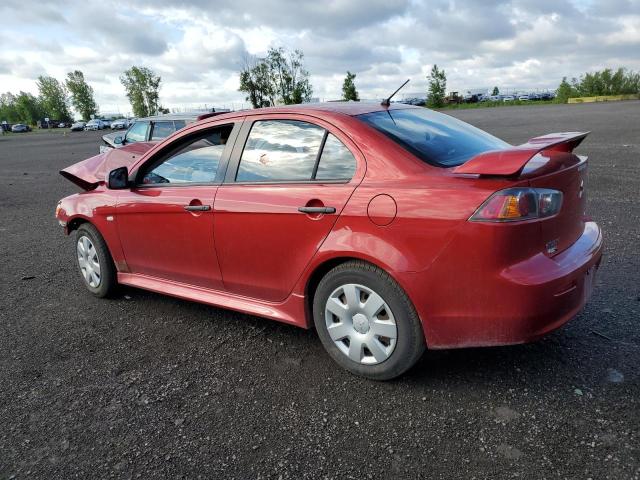 JA32U1FU6AU600933 - 2010 MITSUBISHI LANCER DE RED photo 2