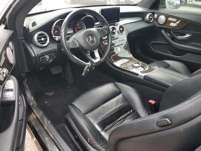 WDDWJ4KBXJF645188 - 2018 MERCEDES-BENZ C 300 4MATIC BLACK photo 8