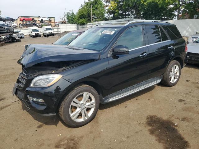 4JGDA5HB7DA233614 - 2013 MERCEDES-BENZ ML 350 4MATIC BLACK photo 1