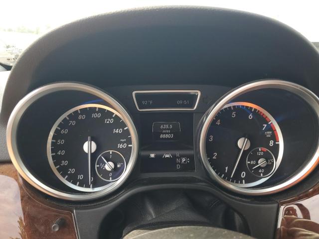 4JGDA5HB7DA233614 - 2013 MERCEDES-BENZ ML 350 4MATIC BLACK photo 9