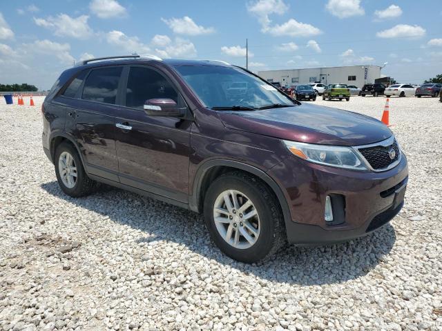 5XYKT3A60FG583273 - 2015 KIA SORENTO LX MAROON photo 4