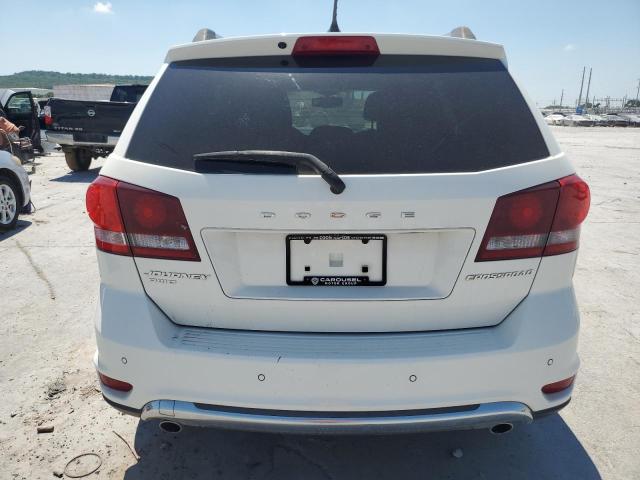 3C4PDDGG6HT565347 - 2017 DODGE JOURNEY CROSSROAD WHITE photo 6