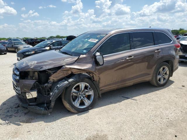 5TDDZRFH5JS486523 - 2018 TOYOTA HIGHLANDER LIMITED BROWN photo 1