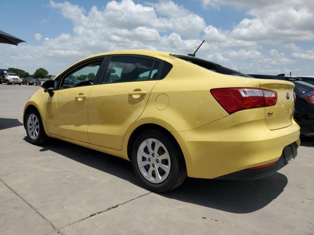 KNADM4A31G6681831 - 2016 KIA RIO LX YELLOW photo 2