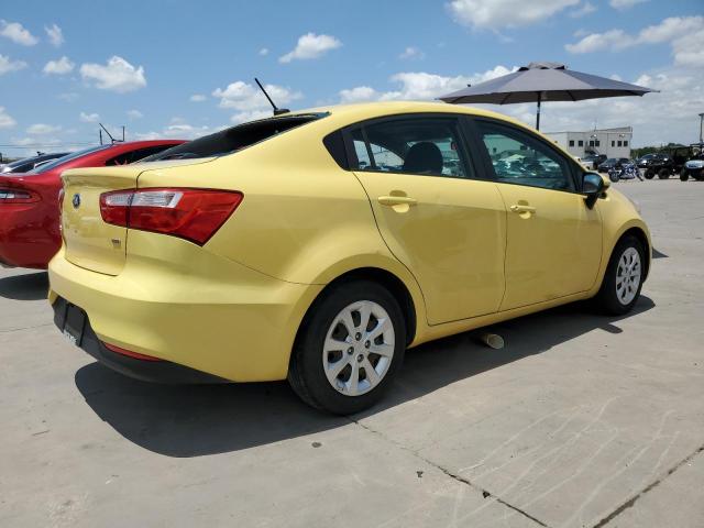 KNADM4A31G6681831 - 2016 KIA RIO LX YELLOW photo 3