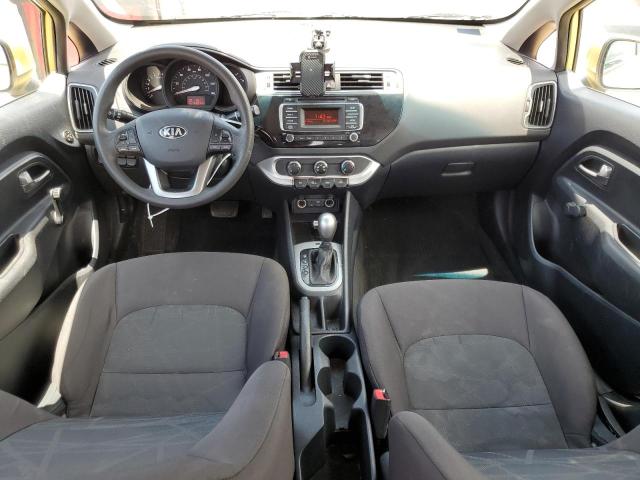 KNADM4A31G6681831 - 2016 KIA RIO LX YELLOW photo 8