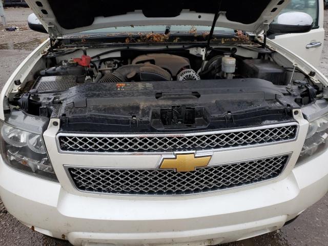 3GNMCGE04DG169571 - 2013 CHEVROLET AVALANCHE LTZ WHITE photo 12