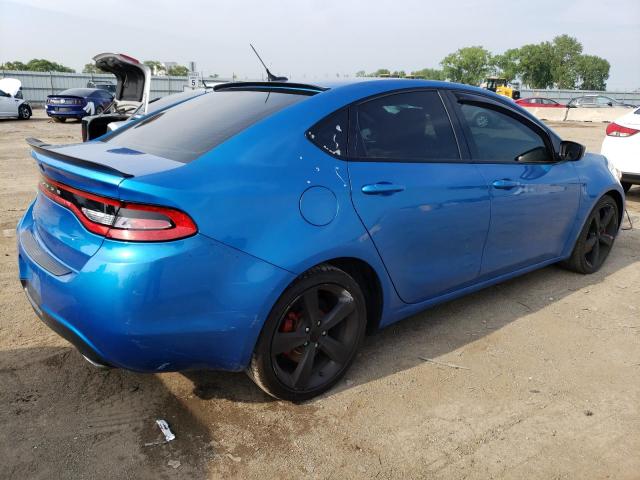 1C3CDFBB1FD352996 - 2015 DODGE DART SXT BLUE photo 3