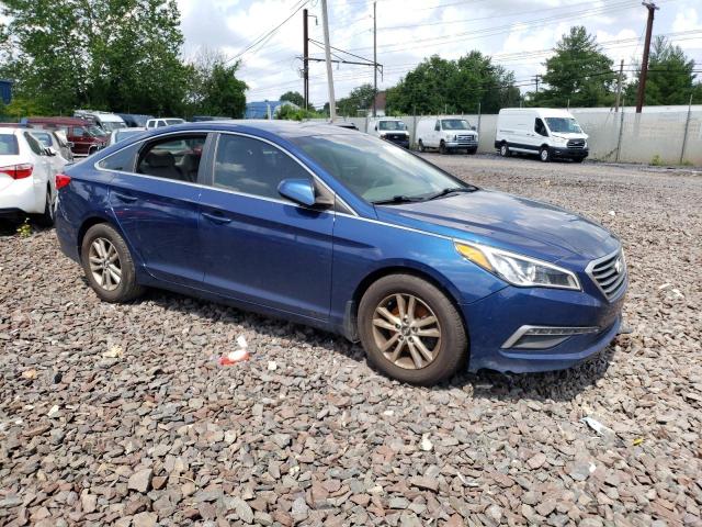 5NPE24AF5FH211006 - 2015 HYUNDAI SONATA SE BLUE photo 4