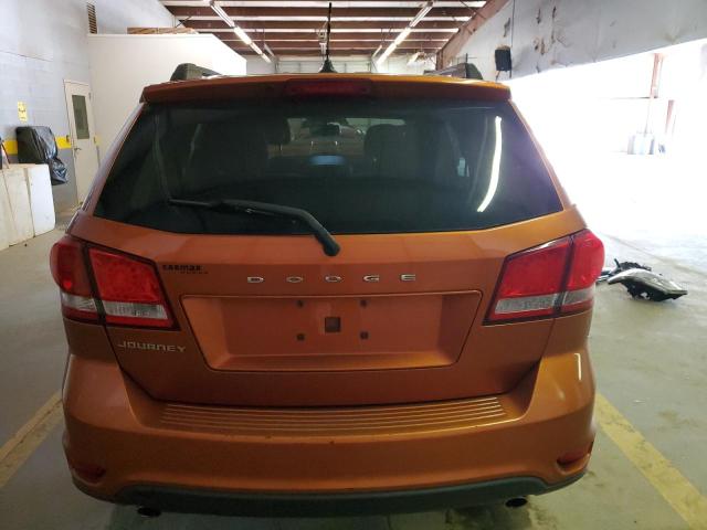 3D4PG1FG7BT562040 - 2011 DODGE JOURNEY MAINSTREET ORANGE photo 6