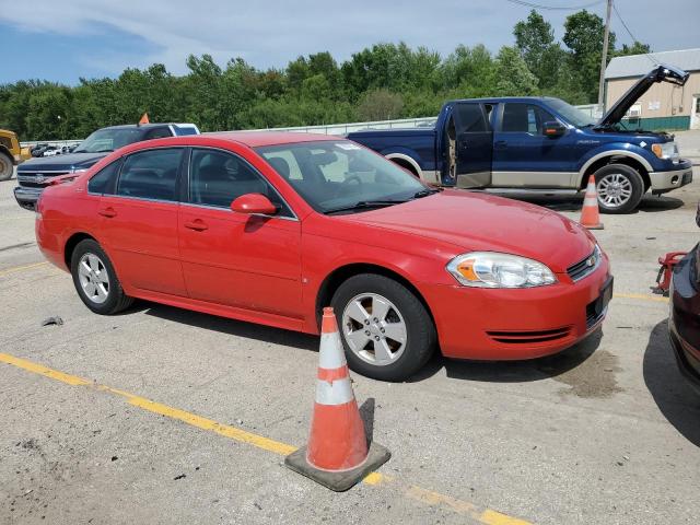 2G1WT57K191205777 - 2009 CHEVROLET IMPALA 1LT RED photo 4