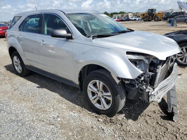 2GNALLEK0F1147687 - 2015 CHEVROLET EQUINOX L SILVER photo 4