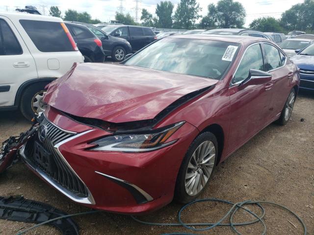 58AE21B12LU006167 - 2020 LEXUS ES 300H LUXURY RED photo 1