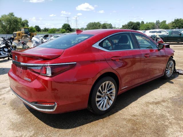 58AE21B12LU006167 - 2020 LEXUS ES 300H LUXURY RED photo 3