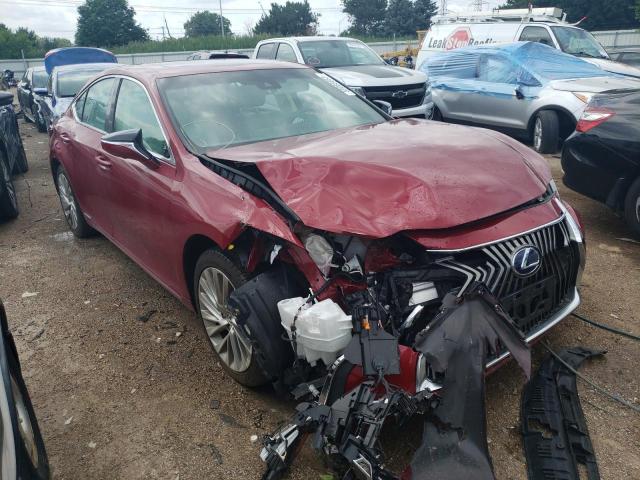 58AE21B12LU006167 - 2020 LEXUS ES 300H LUXURY RED photo 4