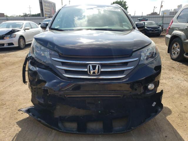 2HKRM4H71DH686238 - 2013 HONDA CR-V EXL BLACK photo 5