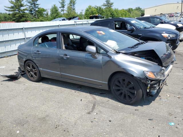 2HGFA16899H543769 - 2009 HONDA CIVIC EX GRAY photo 4