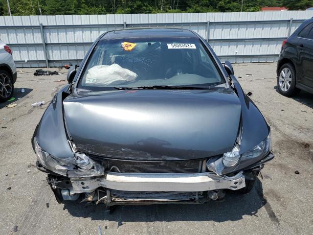 2HGFA16899H543769 - 2009 HONDA CIVIC EX GRAY photo 5
