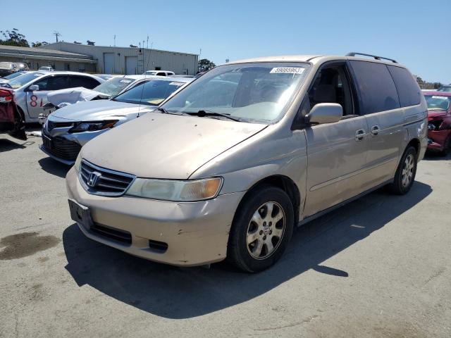 2HKRL18622H542283 - 2002 HONDA ODYSSEY EX GOLD photo 1