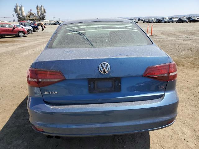 3VW2B7AJ7JM257168 - 2018 VOLKSWAGEN JETTA S BLUE photo 6