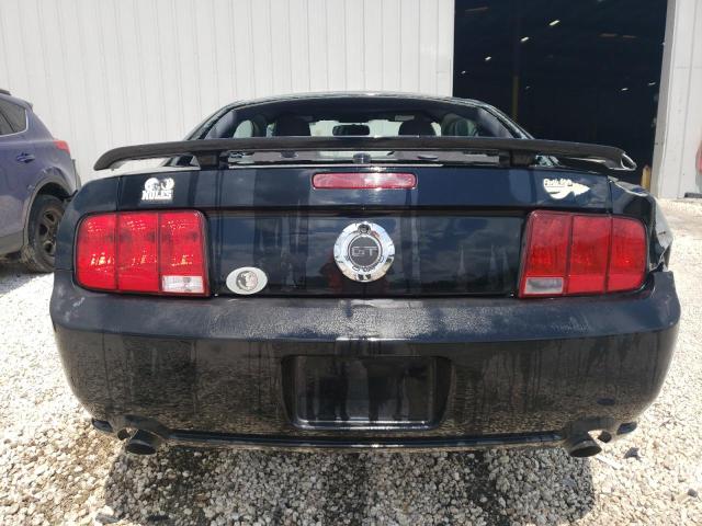 1ZVHT82H195132774 - 2009 FORD MUSTANG GT BLACK photo 6