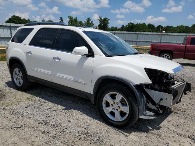 1GKER23757J145544 - 2007 GMC ACADIA SLT-1 WHITE photo 4