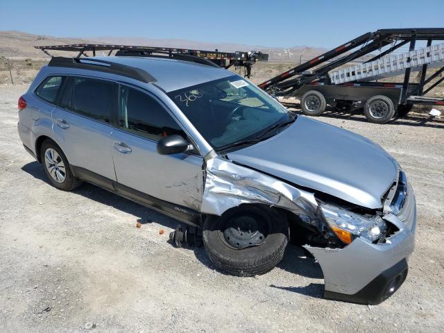 4S4BRBAC7D3223896 - 2013 SUBARU OUTBACK 2.5I SILVER photo 4