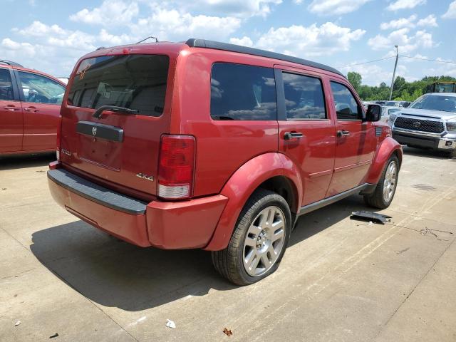 1D8GU28K57W649581 - 2007 DODGE NITRO SXT RED photo 3