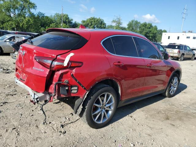 ZASFAKBN0J7B61685 - 2018 ALFA ROMEO STELVIO TI RED photo 3