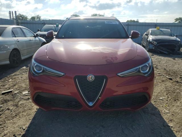 ZASFAKBN0J7B61685 - 2018 ALFA ROMEO STELVIO TI RED photo 5