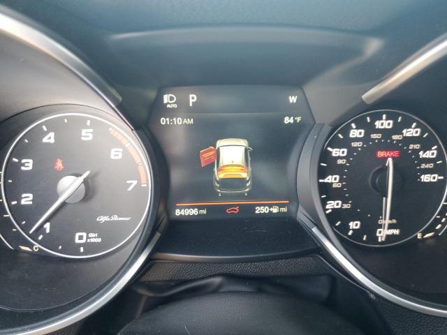 ZASFAKBN0J7B61685 - 2018 ALFA ROMEO STELVIO TI RED photo 9