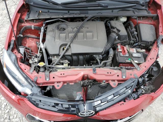 2T1BURHE4GC675724 - 2016 TOYOTA COROLLA L 勃艮第红 照片 11