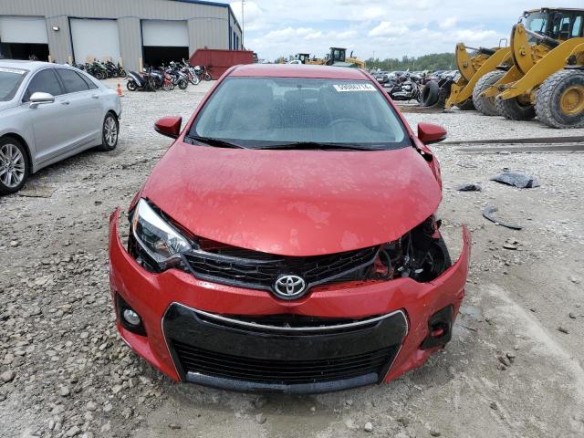 2T1BURHE4GC675724 - 2016 TOYOTA COROLLA L 勃艮第红 照片 5