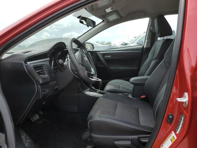 2T1BURHE4GC675724 - 2016 TOYOTA COROLLA L 勃艮第红 照片 7