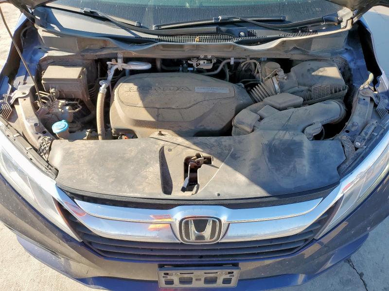 5FNRL6H71KB049487 - 2019 HONDA ODYSSEY EXL 蓝色 照片 11