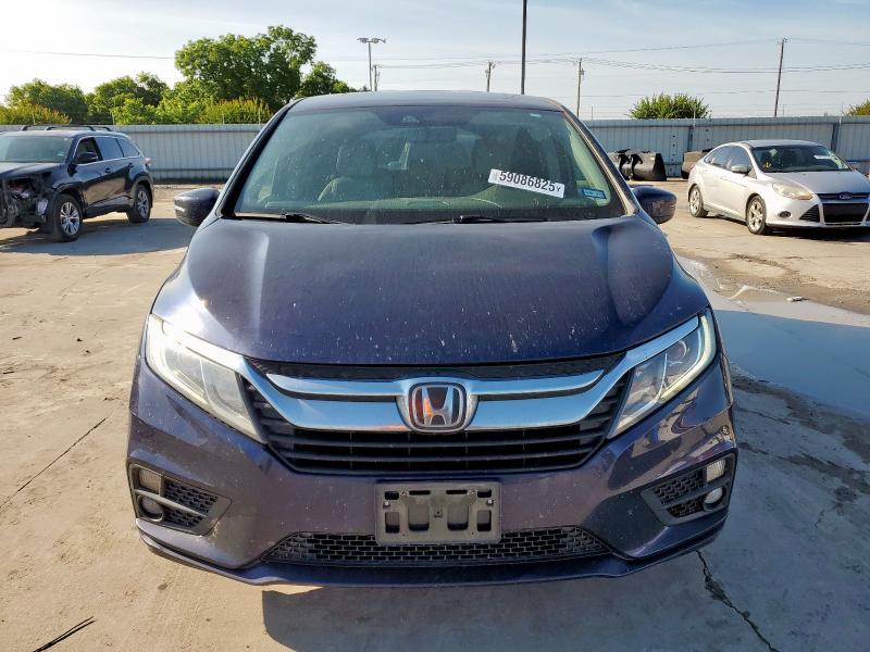 5FNRL6H71KB049487 - 2019 HONDA ODYSSEY EXL 蓝色 照片 5