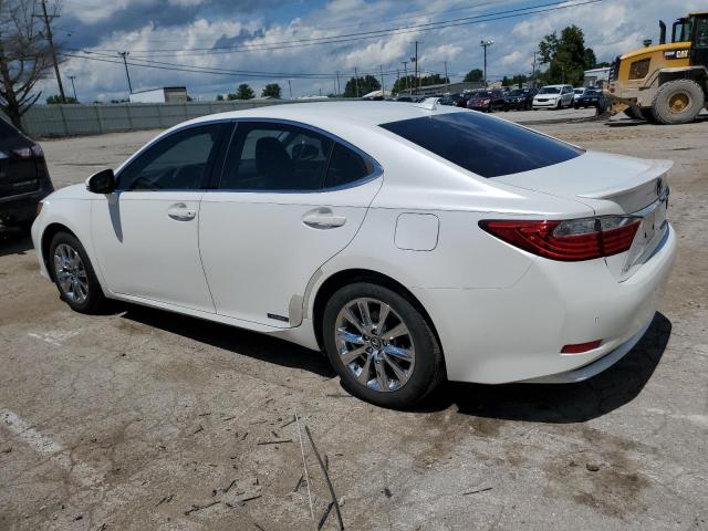 JTHBW1GG7D2027026 - 2013 LEXUS ES 300H WHITE photo 2