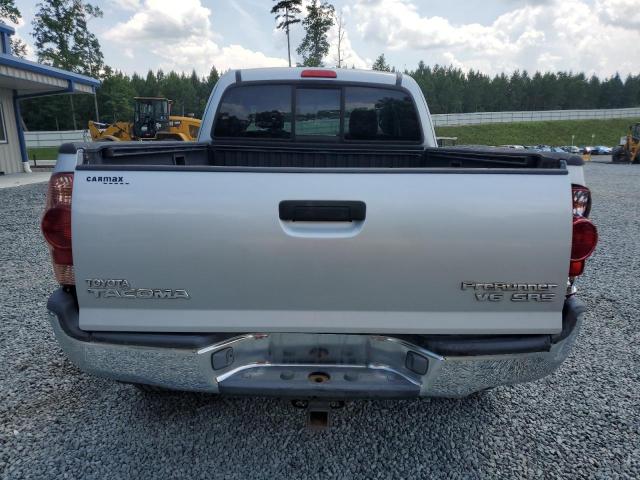 5TETU62N56Z231403 - 2006 TOYOTA TACOMA PRERUNNER ACCESS CAB SILVER photo 6